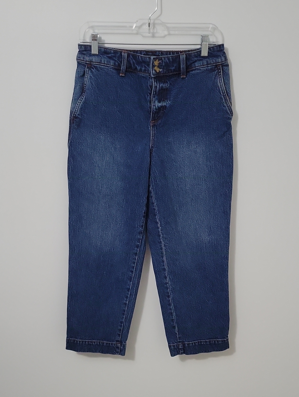 Talbots Straight Ankle Jeans, Size 6 Petite